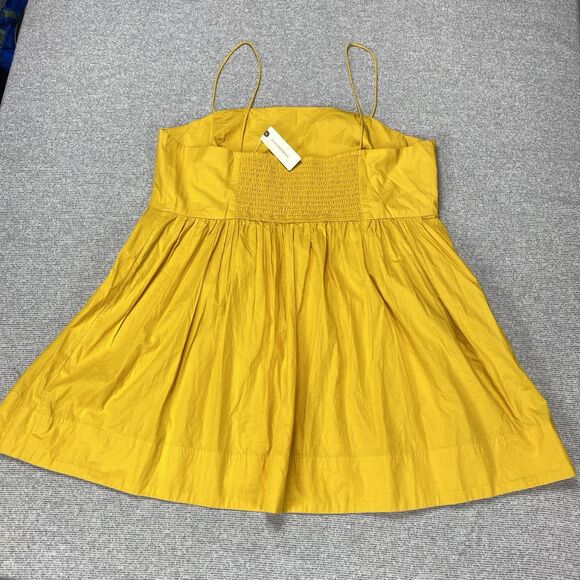 Maeve Anthropology Babydoll Top In Mango Size X-Large MSRP $98 - Picture 13 of 16